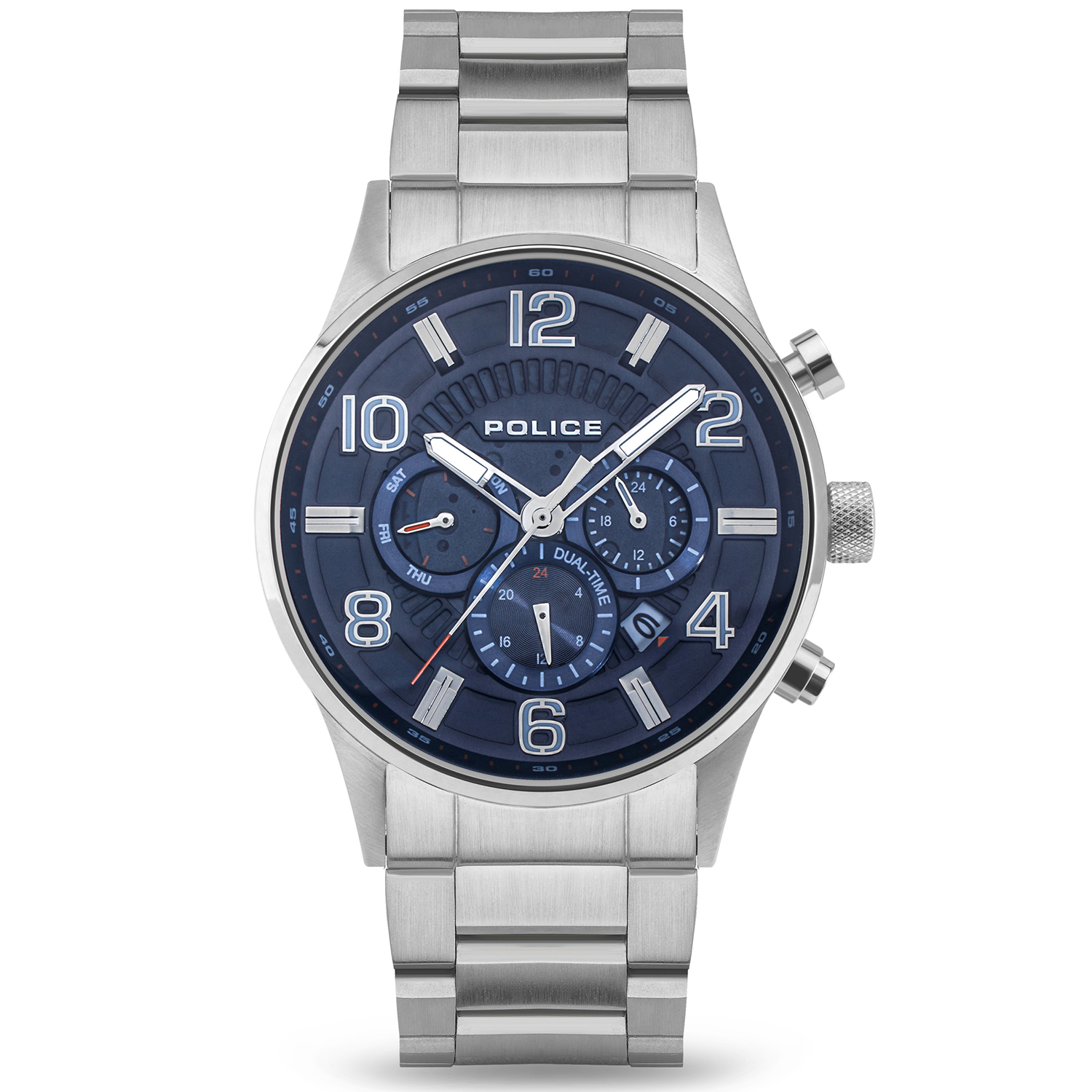 Police Addis Blue Dial Gents Watch - Vinson Jewellers