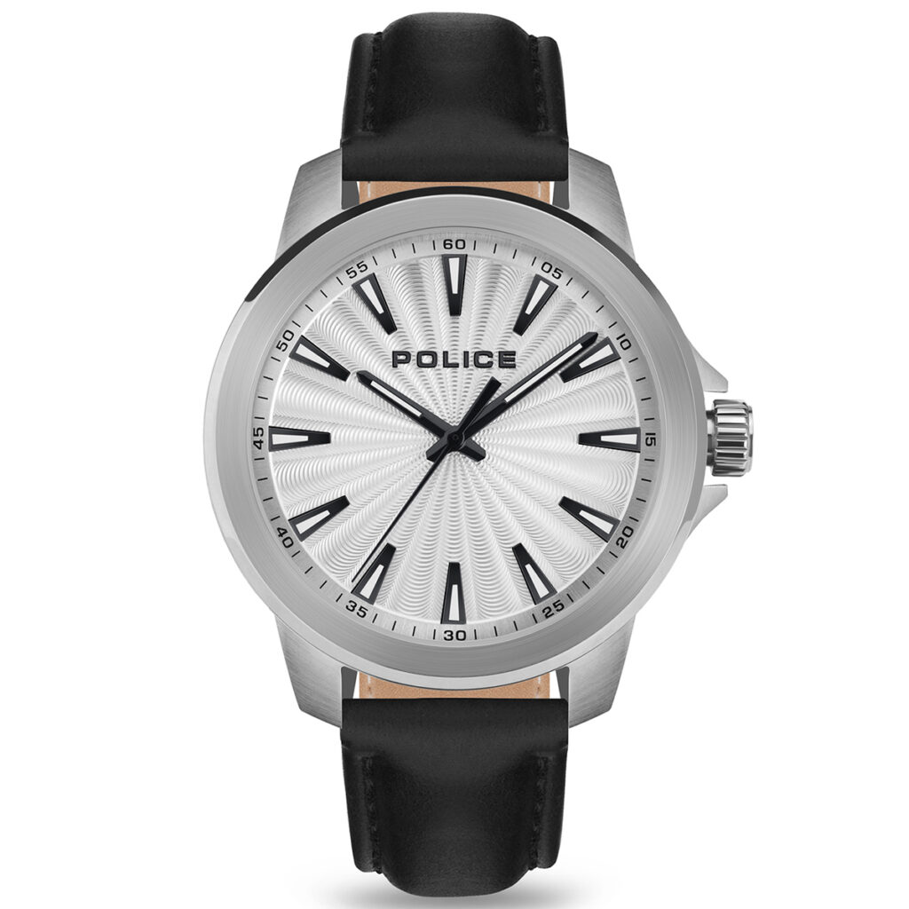 Police Mensor Silver Dial Watch PEWJA2207801