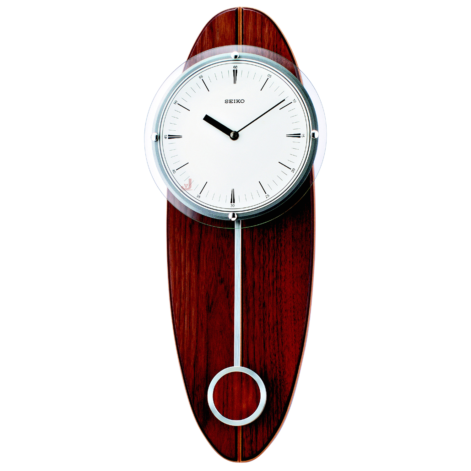 Seiko Wooden-Wall Clock QXC205Y - Vinson Jewellers