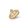 9ct-Gold Irish Claddagh-Ring R0090