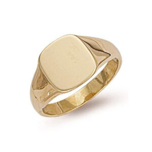9ct Gold Square Signet Ring