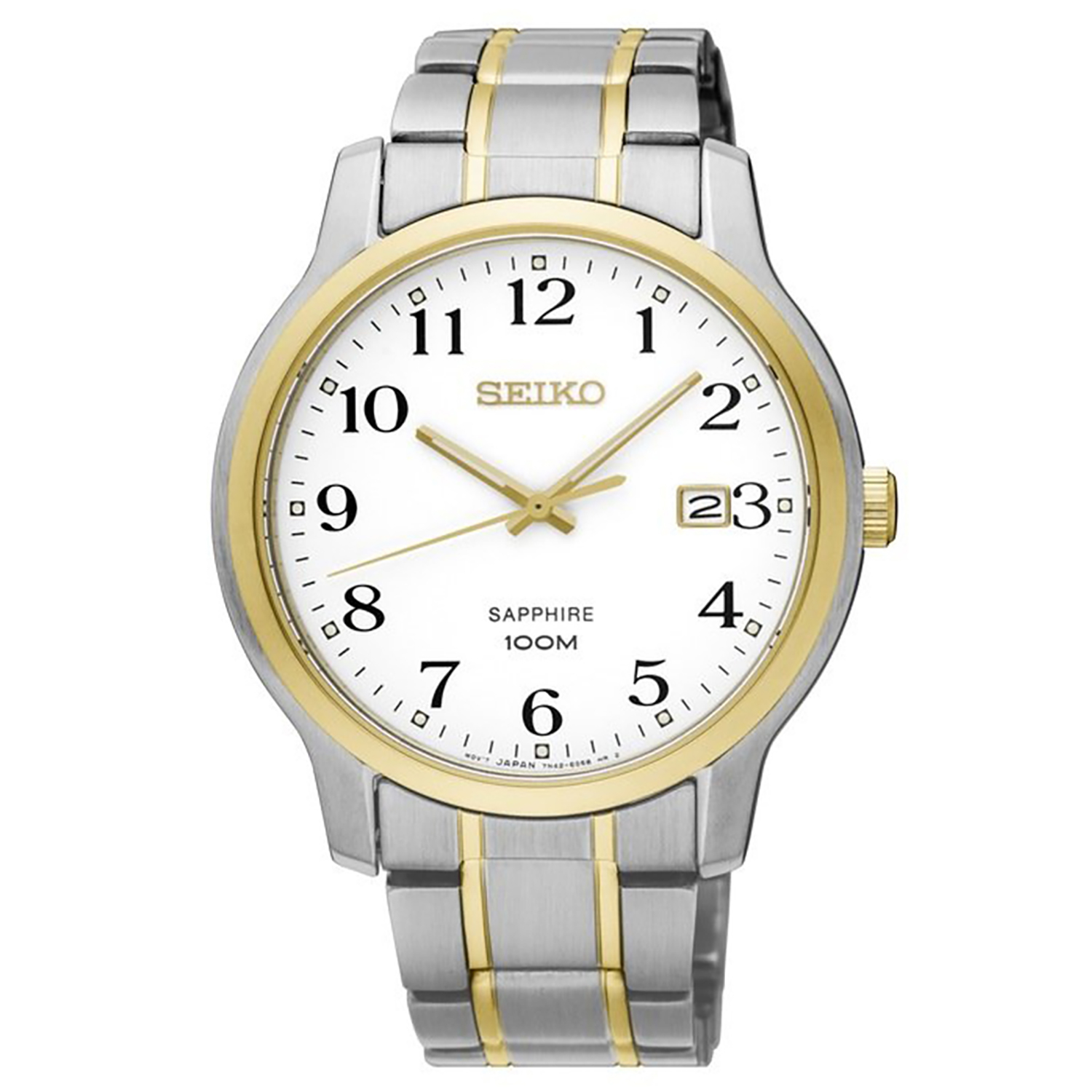 Seiko Arabic Markers Gents Watch - Vinson Jewellers