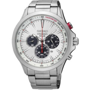 Seiko Solar Chronograph Watch