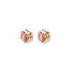 9ct-Gold Tri-Colour Wool-Knot Studs-ST0238