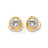 9ct-Gold Wool-Knot Studs ST0245