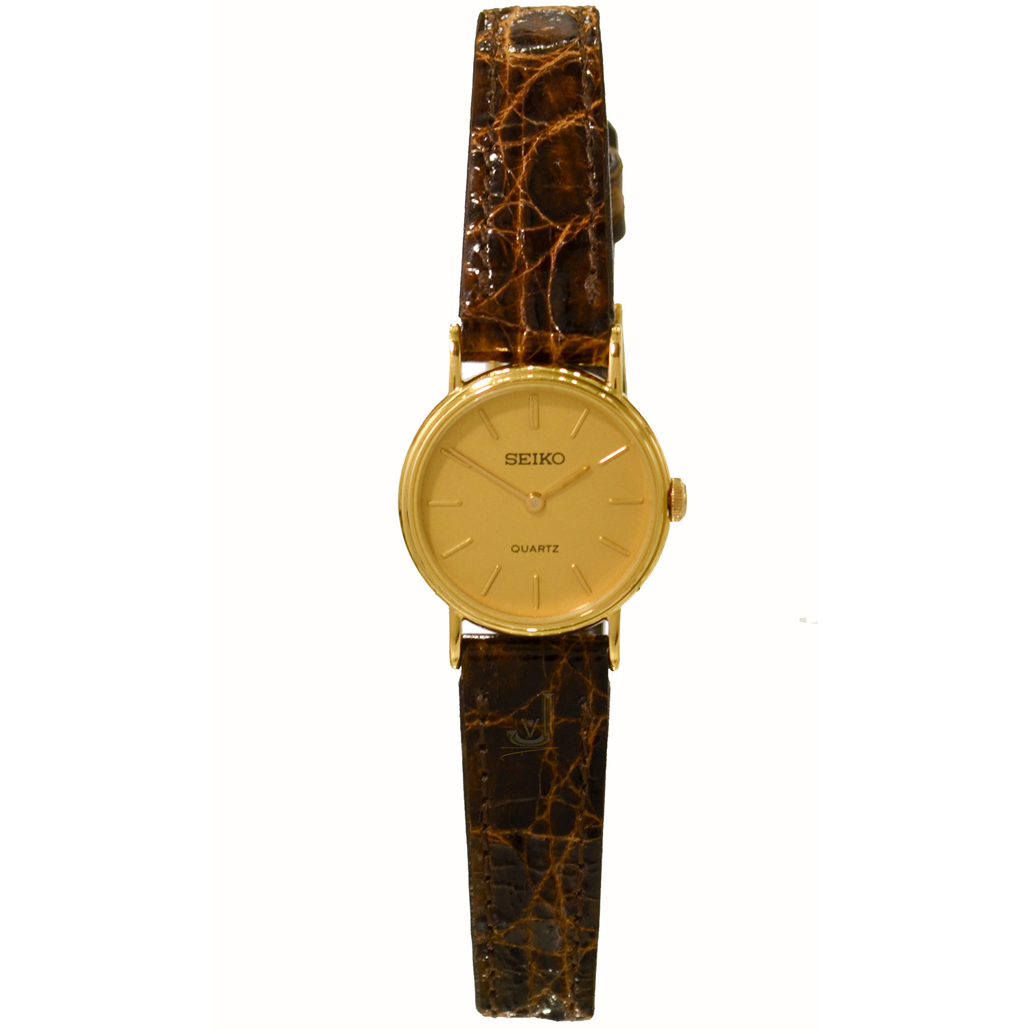 Seiko 9ct-Gold Ladies-Watch STE774D - Vinson Jewellers