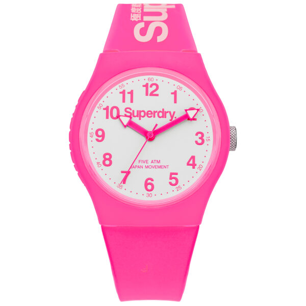 Superdry Pink Watch SYG164PW