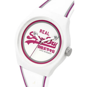 Superdry White Watch SYG198WR