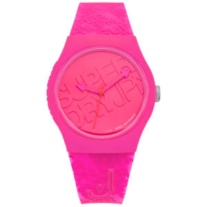 Superdry Pink-Strap Watch SYL169P