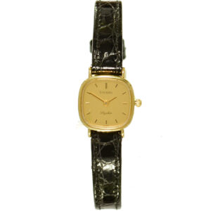 Tissot 9ct Gold Square Shape Ladies Watch