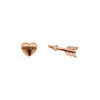 Guess Be mine Rose Gold plated Earring