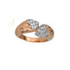 Guess Rose Gold Plated 'Rings of Love' Ring