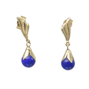 Lapis Lazuli Drop Earrings