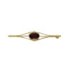 Garnet Bar brooch-Pin VJBRO-014