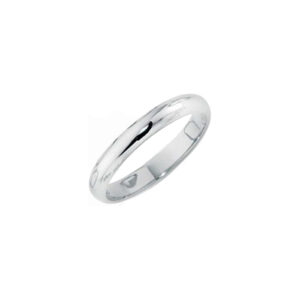 9ct-White-Gold Wedding Ring D-3W
