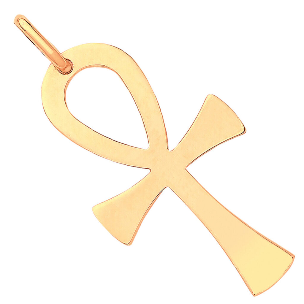 9ct Gold Ankh Cross Key of Life CX00175