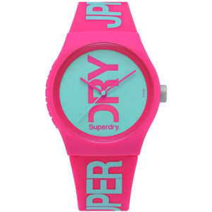 Superdry Pink silicon Watch