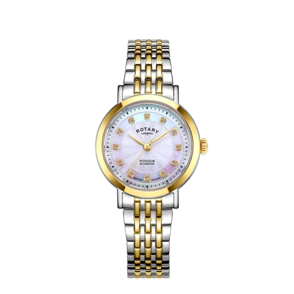 LB05421/41/D Rotary Windsor-Diamond-set Watch