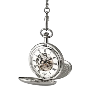 Rotary skeleton dial Pocket Watch