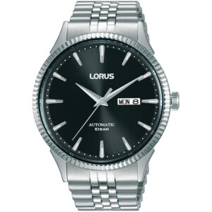Lorus Automatic Black Dial Watch