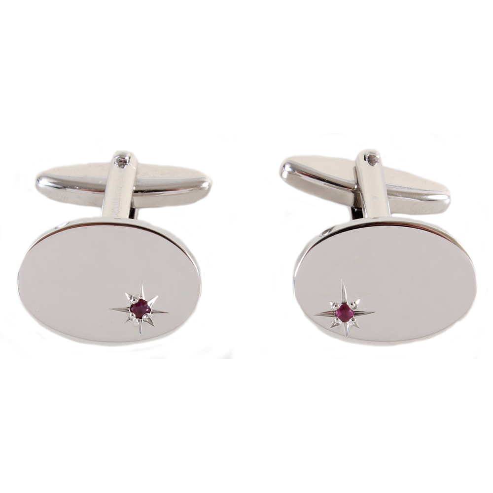 Dalaco Silver Plated Cufflinks 909026