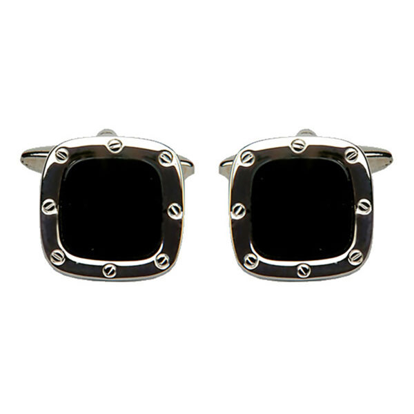 90-0202 Dalaco Onyx Cufflinks