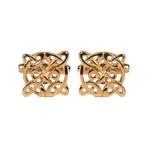 Celtic Gold Plated Cufflinks