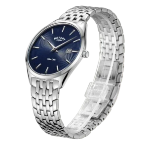 Rotary Ultra Slim blue Dial Gents Watch