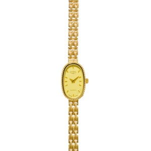 Rotary ladies Oval Shape Gold Bracelet Watch