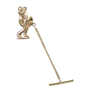 9ct Gold Golfer Tie Tack