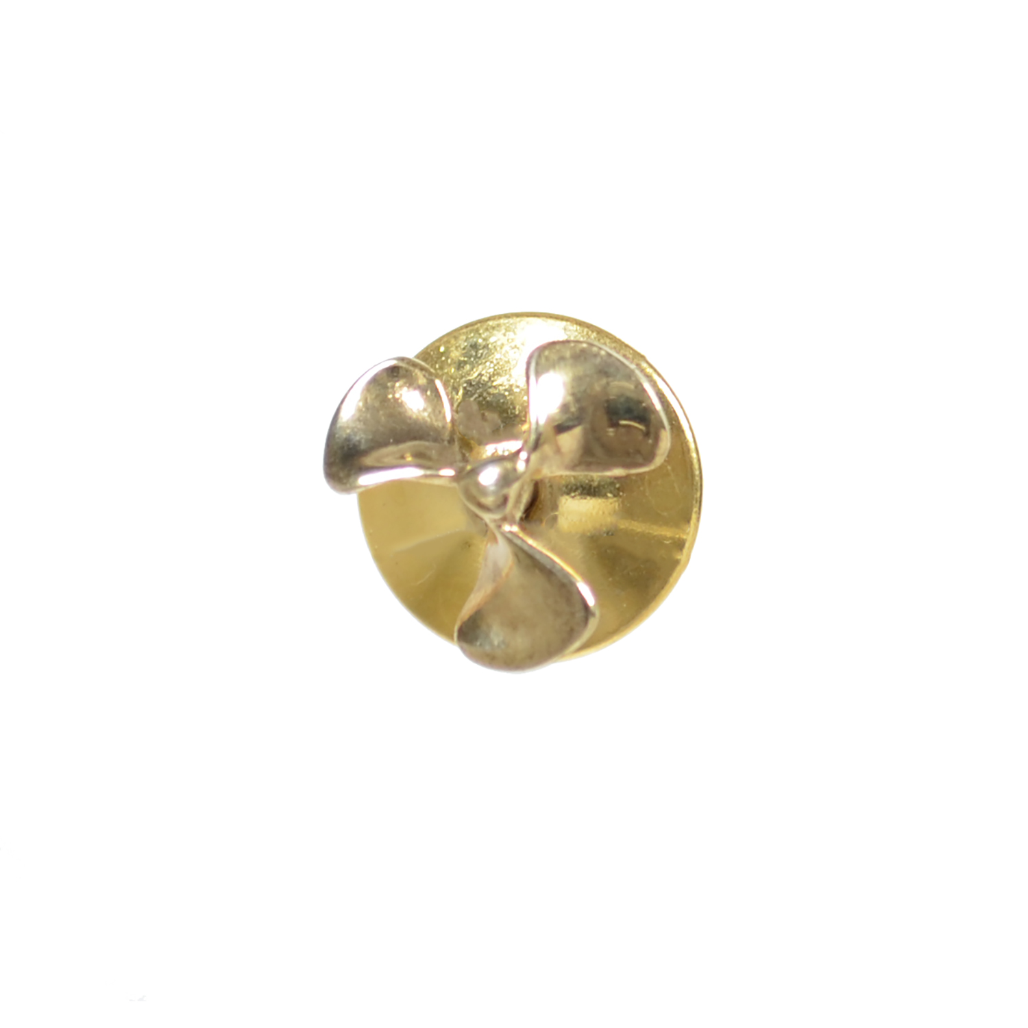 9ct Gold Boat Propeller Tie Tack